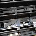 IRIS USA 5-Shelf Heavy Duty Plastic Storage Shelves, 750lb Capacity, 68" H x 36" W x 18" D, Large Modular Shelving Unit Storage Organizer for Garage, Home, Warehouse & Gym, Storage Rack - Black