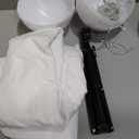 JOYIN 2 Packs 47'' Halloween Decorations Outdoor Standing Ghost, Light Up Spooky Ghost with Witch Hat & Remote Control, Glowing Halloween Decor for Yard Porch Lawn Garden Party Supplies Haunted House