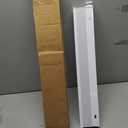 Boolegon No Drill Cellular Shades for Indoor Windows,Noise Reducing & Thermal Insulating Honeycomb Blinds,Cordless Free Stop Blackout Blinds Easy to Install,21" W x 48" H,Blackout White