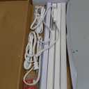 Under Cabinet Lighting Plug in, 16 Inch 4 Pcs, Linkable AC120V 3CCT 3000K/4000K/5000K Ultra Slim, LED Under Cabinet Lights for Counter Light, Kitchen, Shelf, Sink, Workshop, Desk, White