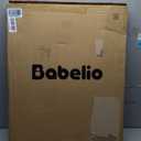 BABELIO Safety Gate Door Fits for Stairs, Narrow and Wide Doorways with Auto Close, Easy Install, No Drilling, Pressure Mounted for Baby, Child, Pets, Dog/Puppy, 26''-40'', White