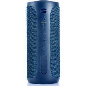 SOWO Waterproof Speaker Bluetooth Wireless- Portable Speaker Loud with Built-in Subwoofer and Tweeter, Extra Bass, Stereo Sound, IP67, Colorful Lights for Party, Outdoor, Camping - Blue