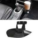 BILLFARO Cup Holder with Base Mount, Center Console Left Hand Drive Side Passenger Drink Cupholder Insert for Porsche Boxster 986 1997-2004 for Porsche 996 1999-2004