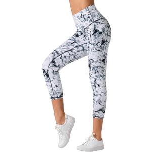 Dragon Fit Compression Yoga Pants with Inner Pockets in High Waist Athletic Pants Tummy Control Stretch Workout Yoga Legging (S)