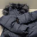 BINACL Women's Winter Warm Thicken Long Outwear Pockets Coat Parka Jacket XS-3XL (Medium, Navy)