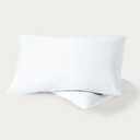 Bare Home 100% Organic Cotton King Pillowcase Set - Crisp Percale Weave - White Pillowcases 2 Pack - Lightweight & Breathable (King Pillowcase Set of 2, White)