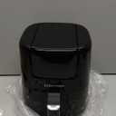 CHEFMAN 2 Qt Mini Air Fryer  Digital Space-Saving Compact Air Fryer with Nonstick and Dishwasher Safe Basket, Quick & Easy Meals in Minutes, Features Digital Timer and Shake Reminder  Black