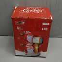 COMIN 6 FT Christmas Inflatables Gnomes Outdoor Decorations Inflatable Blow ups with Built-in LEDs for Yard Party Lawn Decor