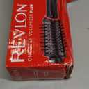 REVLON One-Step Volumizer Plus Hair Dryer and Styler, Enhanced Motor for Less Frizz, More Shine, and Reduced Heat Damage for Salon Style Round Brush for Blowout, Black