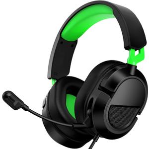 AOC Wired Gaming Headset for Xbox Series X|S & Xbox One, Noise Canceling Mic, 207g Ultra-Lightweight, 3.5mm Splitter, Gaming Headphones for PC, PS5, Switch