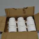 6Pack 1-1/2" PVC Male Adapter Pipe Fittings (Socket x Male Pipe Thread) Furniture Grade SCH40 2-Way 1.50" PVC Coupling Pipe Connectors for Plumbing Water Line