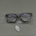 livho Oversized Eyewear Frame for Woman and Men - Rectangle Fashion Glasses for Computer, Chic Preppy Frame (*Coco Tortoise)