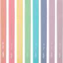 Mr. Pen- Aesthetic Cute Pastel Highlighters Set, 8 pcs, Chisel Tip, Candy Colors, No Bleed Bible Assorted Colors