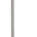 Gatco 1443SN Modern Square Base Toilet Paper Holder Stand with Storage, Satin Nickel, 21.13"H