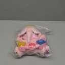 Baby Bilingual Musical Elephant Stuffed Animals Toys,Infant Early Learning Toy with Light-Up Music & Crinkle,Tummy Time Toys for 0 3 6 9 12+ Months for Baby Boy Girl Gift,Pink