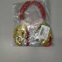 Christmas Reindeer Antlers Headband, 3 PCS Glitter Elk Antlers Hair Bands, Gold Sequin Deer Antler Headwear for Women Girls Xmas Cosplay Costume Hair Accessories Holiday Party Favor Supplies