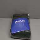 MIULEE Emerald Green Linen Curtains 120 Inches Long for Bedroom Living Room, Christmas Soft Thick Linen Textured Window Drapes Semi Sheer Light Filtering Back Tab Rod Pocket Burlap Look, 2 Panels, Emerald Green