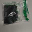 Gloppie Small Makeup Bag for Purse Portable Cosmetic Bag Puffy Padded Makeup Pouch Wristlet Pouch for Women Black