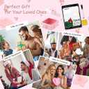 Dumpster Fire Desk Accessories Magnetic Dry Erase Board Emotional Support Decorative Signs, Count Days Since Chaos, Gifts for Office Coworker Nurse Teacher (Blue, Black Marker Pen Set)