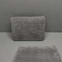 Dog Ramp for Stairs for Small & Senior Dogs and Cats – Non-Slip Stair Wedges for Dogs with Gentle Slope, Pet Ramp with Washable Cover & Self-Sticky Pads for Safe Climbing (Gray, 2 Pack) 9.8"D x 13.7"W x 5"H