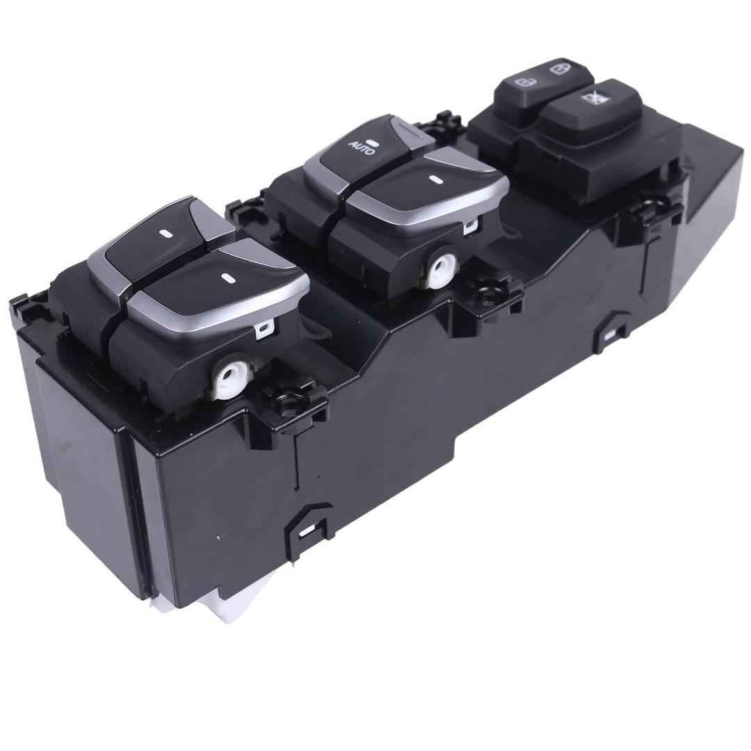 Master Power Window Switch Fornt Left Driver Side 93570-2W000 935702W000 Compatible with Hyundai Santa Fe Sport/XL 2013-2019 Black Push Button