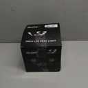 UNI-SHINE 7 inch Green Halo led Headlight Hi/Lo Beam with Amber Turn Signal DRL 2pcs 7 inch led headlight Round H6024 LED Headlight DOT Approved Compatible with Jeep Wrangler JK TJ CJ, Truck SUV etc