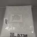 Mobestech 1 Set Transparent Shower Curtain Peva Bath Curtain with Rustproof Grommets Easy Install for Home Bathroom