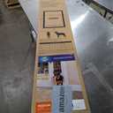 PetSafe Sliding Glass Pet Door - No-Cut DIY Install Doggy Door for Renters - Aluminum Frame - Adjustable Height 75 7/8" to 80 11/16" - Ideal for Medium Dogs Up to 40 lb - Bronze