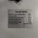 6-Inch Solar Powered Fan, 15W Solar Panel Power Fans for Greenhouse or Chicken Coop Air Circulation Cooling, 2350 RMP High velocity, 40 dB Queit Operation (Black)