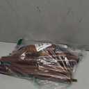 Pipishell Sturdy Wooden Coat Tree with 8 Hooks, 3 Adjustable Sizes for Clothes, Hat Stand Used in Bedroom/Office/Entryway, Brown