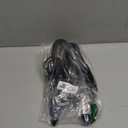 PODAIK Kitten Heels for Women Pointed Toe Pumps Low Heel Buckle Slingback Heels Wedding Dress Shoes, Black, Size 7,5