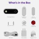 OCCHI Smart Garage Door Opener Remote, Garage Camera, Security+ 2.0 System Compatible, Garage Door Open/Close Control, 2.4Ghz WiFi Only, Compatible with Alexa, No Monthly Fee, Powered by Ampoza