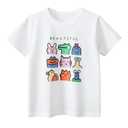 KADY Toddler Girl Cotton Summer Short Sleeve T-Shirt and Shorts Set (WhitePink2, 4T)