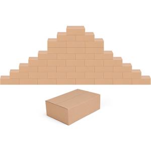 EdenseeLake 40 Pack 9x6x3 inches Shipping Boxes Small Cardboard Boxes for Packing, Moving, Mailing, Brown