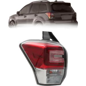 Silscvtt Rear Brake Tail Light Assembly Replacement for Subaru Forester 2017 2018 Tail Lamp Left Driver Side LH 84912SG151