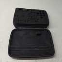 Wolfteeth 8 inch Case Black Hard Shell Pouches Supplies Organized Accessories Bag Fits Coils Christmas Valentines Day Gifts for Him Men (Empty Case Only) Black Zipper 122615