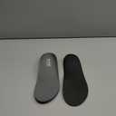 Plantar Fasciitis Feet Insoles Arch Supports Orthotics Inserts Relieve Flat Feet, High Arch (Mens 9-9 1/2 | Womens 11-11 1/2) (Gray)