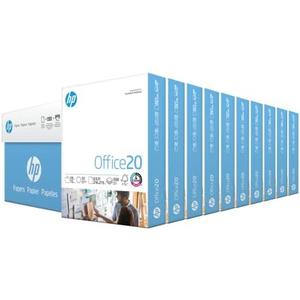 HP Printer Paper | 8.5 x 11 Paper | Office 20 lb | 10 Ream Case - 5000 Sheets | 92 Bright | Made in USA - FSC Certified | 112110C