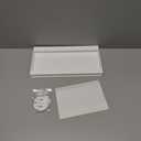 Self-Adhesive Desktop Socket Fixer, Power Strip Holder Adhesive Punch Free Socket Holder Cable Management Punch Free Surge Protector,Desktop Mountable Plug-in Socket Fixer Bracket Stand (White, 4PCS)