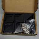 20 Sets 2020 Aluminum Extrusion T Slot Corner Bracket 20 Series Extruded Hardware 90 Degree Right Angle Connector with M5 Bolts Nuts for 20/20 80 20 2040 T V Slot Black Aluminum Profile