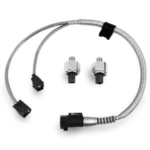 2 Pack Knock Sensor & Wiring Harness Kit Compatible with Toyota Avalon Camry Celica Highlander Sienna Solara and Lexus ES300 GS300 IS300 SC300 RX300 RX330 Replacement for 89615-12050 89615-12090