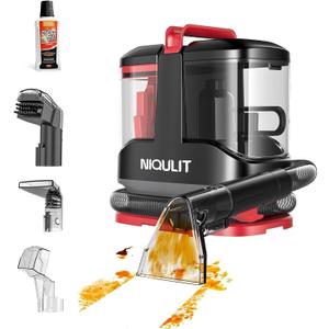 Deep Cleaning Cleaner Machine for Area Rugs, Carpet, Couch, Car, Pets, with Brushhead and Solution