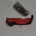 E-M10 Mark IV Case, BolinUS Handmade Genuine Real Leather Half Camera Case Bag Cover for Olympus OM-D E-M10 Mark IV Bottom Opening Version + Hand Strap (Black)