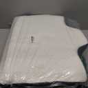 HOMCA Memory Foam Cervical Pillow, 2 in 1 Ergonomic Contour Orthopedic Pillow for Neck Pain, Contoured Support Pillows for Side Back Stomach Sleepers (Black)