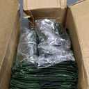 HOMESURE Supports 200lbs Heavy Duty Moving Bags - Strong Zipper & Wrap-Around Handles - Water-Resistant Storage Totes, Durable Alternative to Moving Boxes - 40 Pack - Olive Green, 40 Pack-24gal