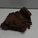 seamoly Women's Tankini Sets Tie Front Ruffle Bikini Set High Cut Thong Two Piece Swimsuit Floral Gingham Bathing Suit (X-Large, Coffee)