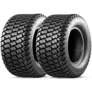 MaxAuto 16x7.50-8 16x7.5x8 Turf Saver Lawn Mower Tire 4PLY, Set of 2
