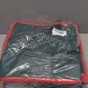 OIAHOMY 2 Pack Ornament Storage Box with Handle, Each Ornament Storage Holds 64 Balls, Christmas Decoration Box Include Plastic Trays and Zip-Lock Lid, Made of 600D Oxford Fabric - Green