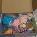 Lonico Pretend Play Kitchen Accessories for Toddlers 3-5, Play Food Sets for Kids Kitchen Toys with 5 Pots and Pans & Cooking Utensils & Toy Food, Birthday Gift for 3 4 5 Year Old Girls Boys