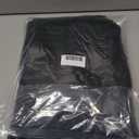 NICETOWN Pitch Black Solid Thermal Insulated Grommet Blackout Curtains/Drapes for Bedroom Window (2 Panels, 42 inches Wide by 63 inches Long, Black)